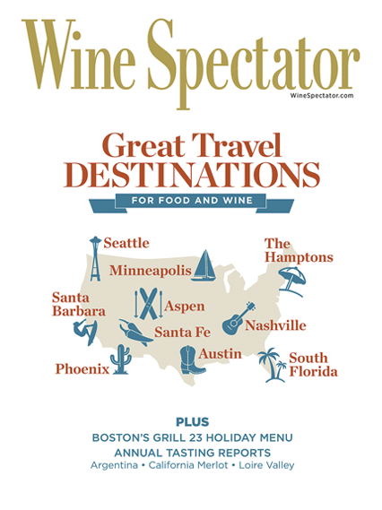 Wine Spectator Magazine cover: Blockbuster Cabernets From Napa